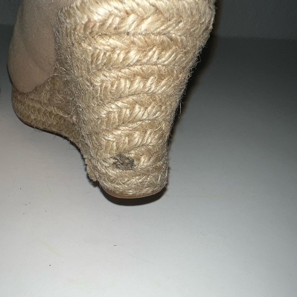 J Crew Beige Espadrille Wedges - Picture 10 of 16